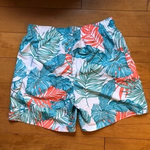 New, Men’s Large bright colored Swim Trunks